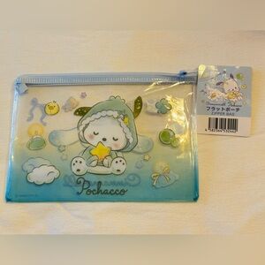 Cute Blue Pochacco Pencil Case